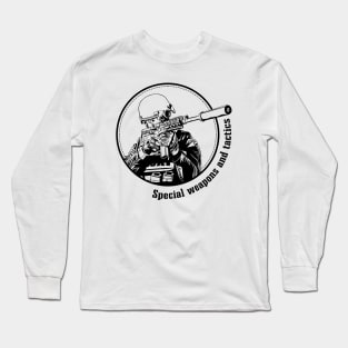 SWAT line art Long Sleeve T-Shirt